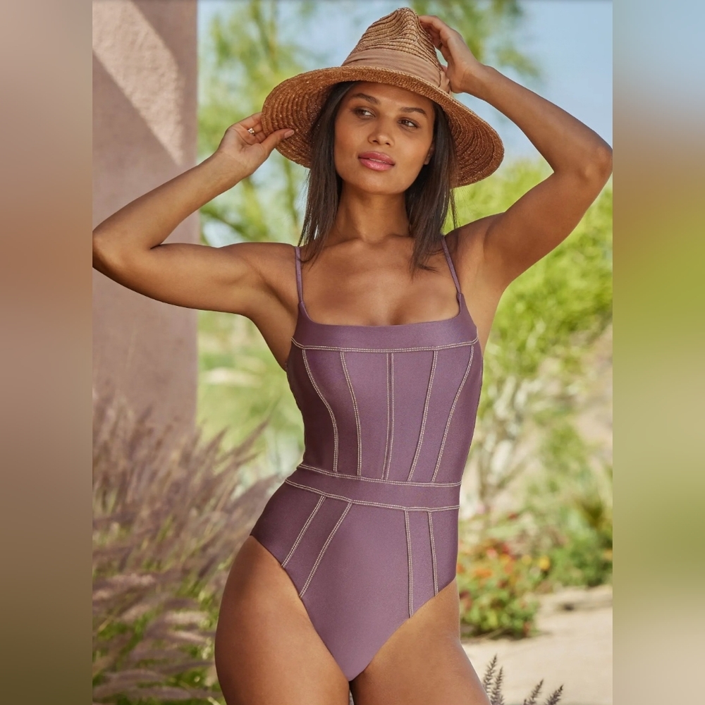 BECCA - Color Sheen One-Piece Swimsuit - Size: L - NWT